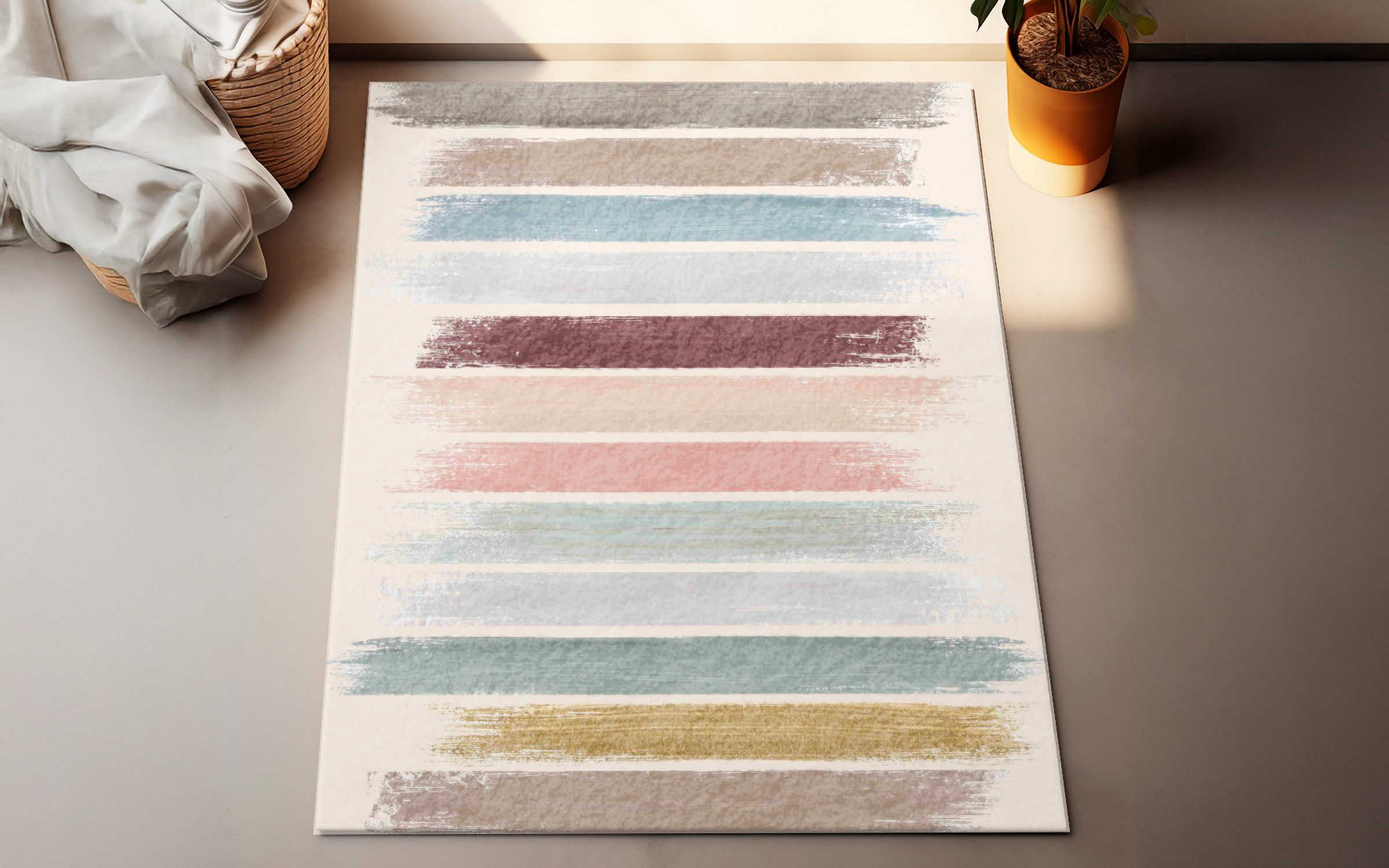 Carpet 120/180 cm Strokes, multicolored  2